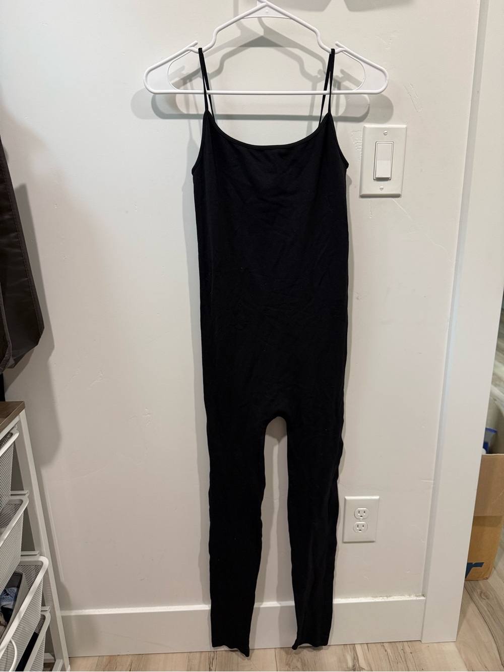 Black Nikibiki Spaghetti-Strap Jumpsuit